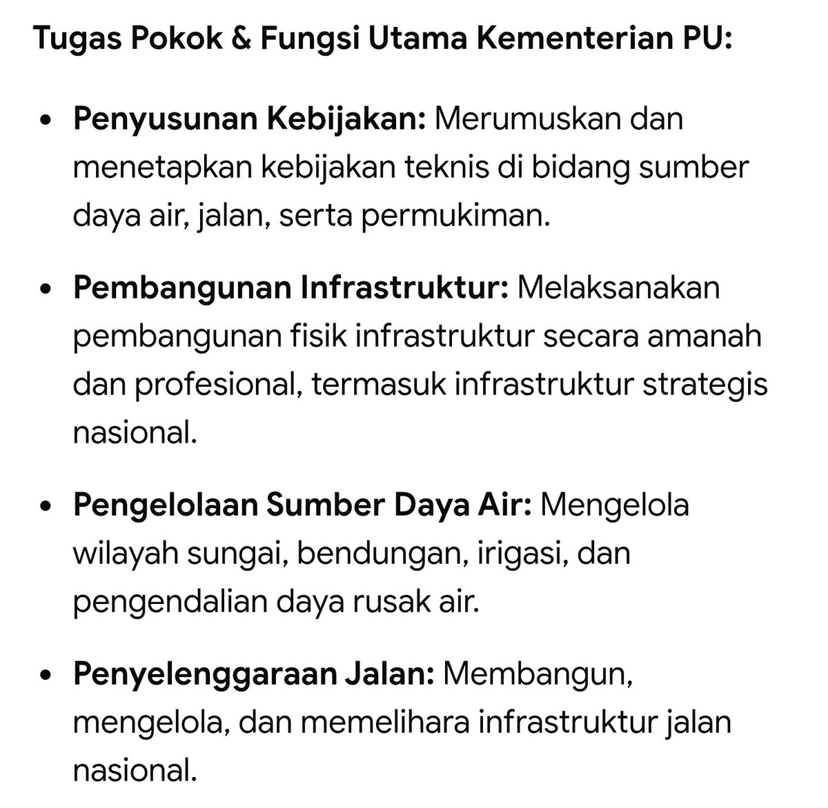 puturudy's tweet photo. Menteri @KemenPU sebaiknya fokus pada tugas pokoknya membantu Presiden mencapai target RPJMN 2025-2029 di bidang ke-PU-an. Tidak usah kepo urusan dapur ASN di Kementerian PU. Kalau bpk merasa kurang mampu mencapai target, lebih baik mundur saja. https://t.co/k2OADEs4Bl