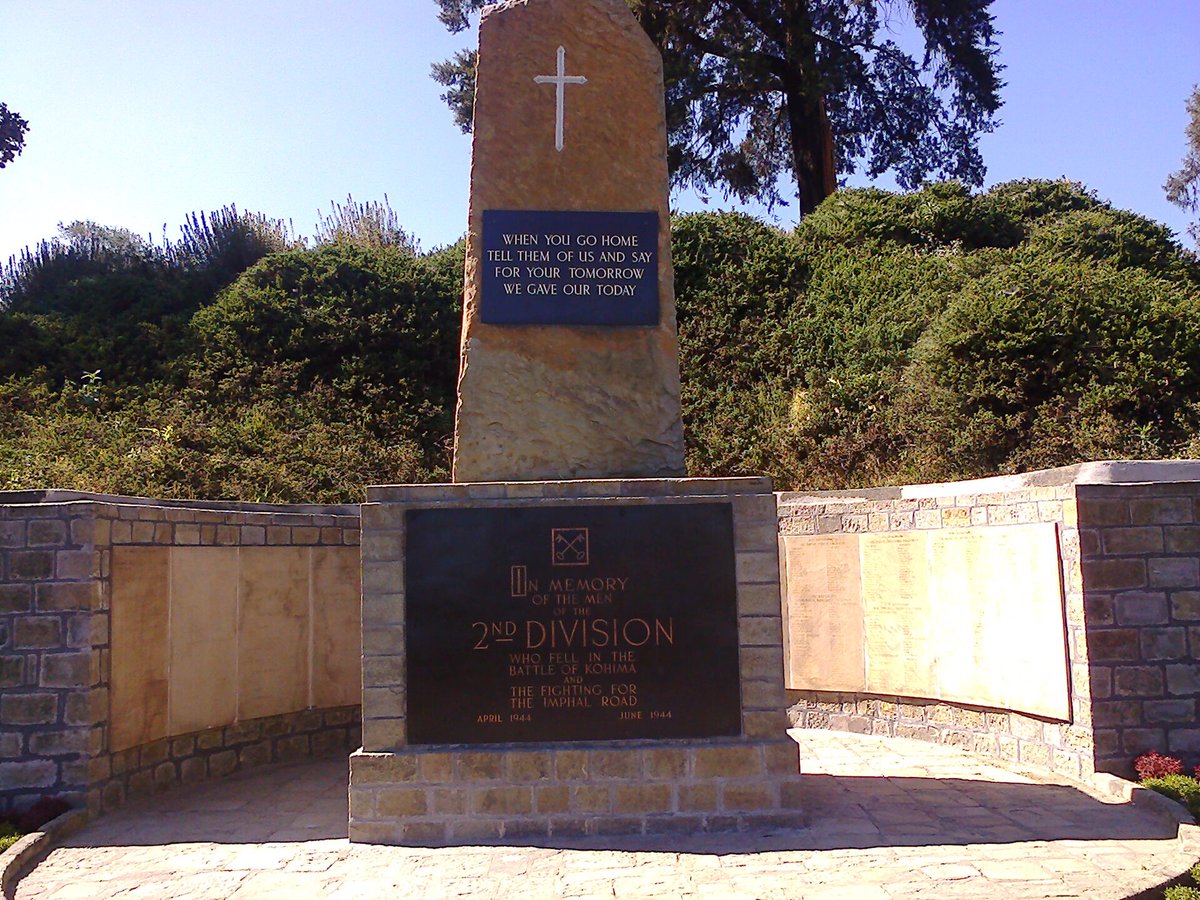 On this day, 82 years ago, a force of British and Indian troops took on a Japanese force  in one  of the most significant battles of the Second World War, the Battle of Kohima. 
The epitaph carved on the war memorial  in Kohima to honour the 1,402 British and Indian soldiers who