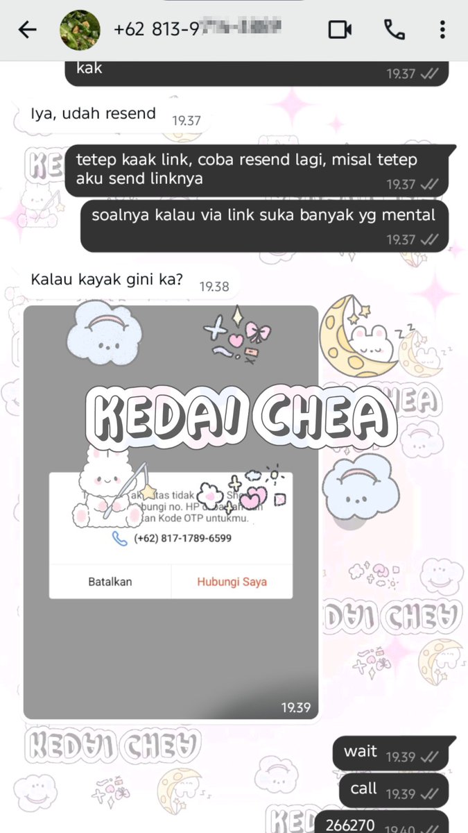 cheatesti's tweet photo. testimoni 1520 - 1523

nokos shopee
nokos WhatsApp garansi 1B
nokos telegram 
nokos tokped https://t.co/TQOj6wh4Zf