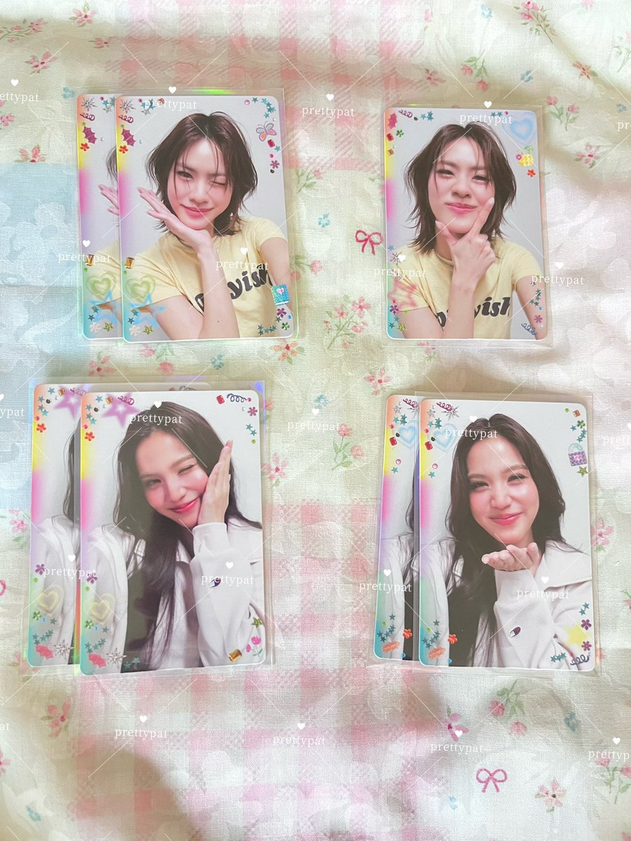 prettypattyqt's tweet photo. ༘ ⋆ wts / ปล่อย ◞ ♡ 

꩜ random เอมี่ บอนนี่

★ 100 / 1ea

ㅡ  shipping fee 40 พื้นที่ห่างไกล+ตามจริง

#GMMTVFANIVAL2026 #ตลาดนัดgmmtv #ตลาดนัดเอมี่บอนนี่ https://t.co/h7gWvsR13e