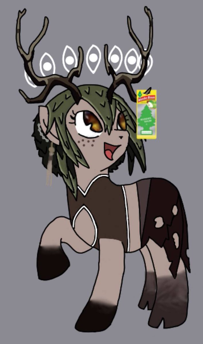 StrayHorrors's tweet photo. omgomgomg I'm a pony!
The air freshner 😭♥️
Thank you @LeviMasny for the fanart <3 https://t.co/0GwFYmTqAC
