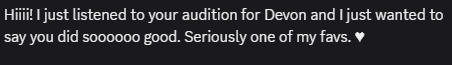 AzealousPeachVT's tweet photo. AHHHH this is a first for me to hear someone being happy about my voice audition🥺

no matter how it goes, It's nice to know I'm improving https://t.co/is1h0Oh5tX