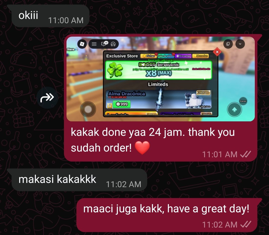 milktzeeth's tweet photo. Boost X8 24 Jam Via Gift Fish It ✅ https://t.co/UeqkKd9DVa
