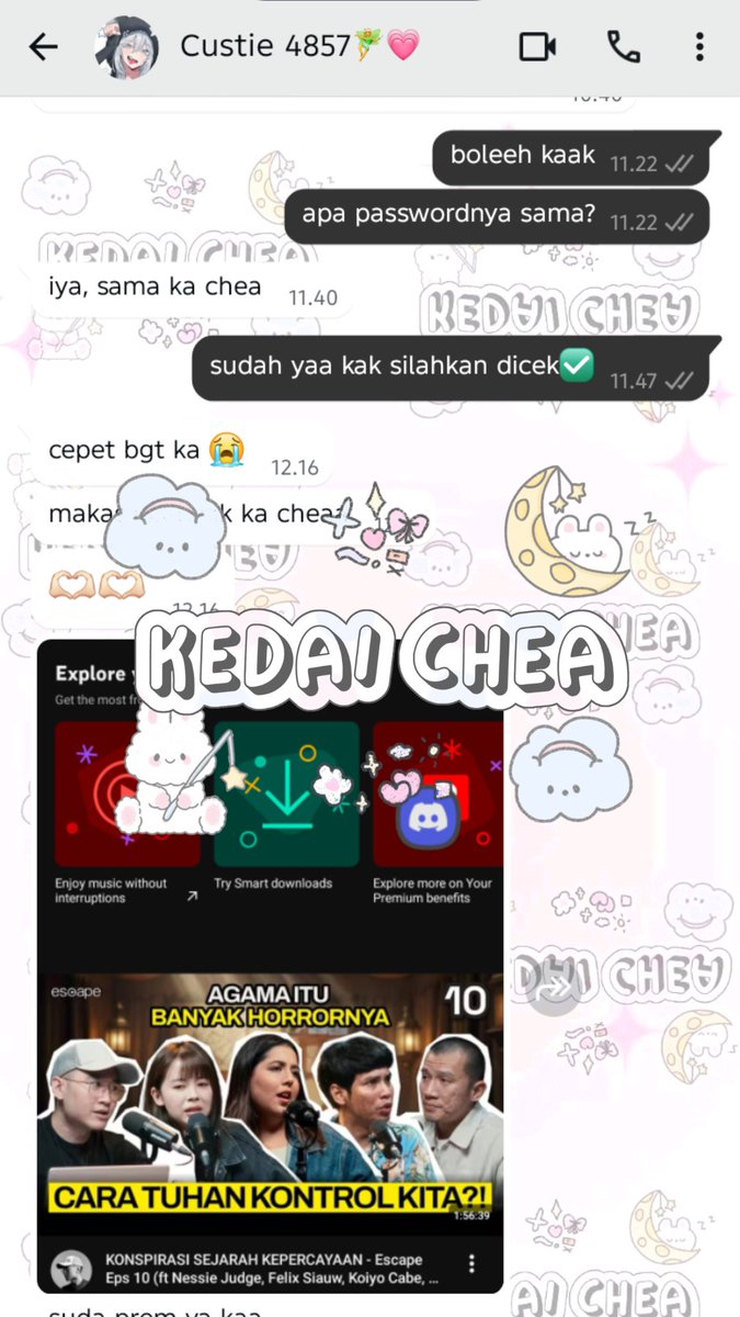 cheatesti's tweet photo. testimoni 1524-1527

nokos WhatsApp garansi
nokos telegram 3
YouTube famplan 2B
nokos midikring https://t.co/CfsBOUGQPb