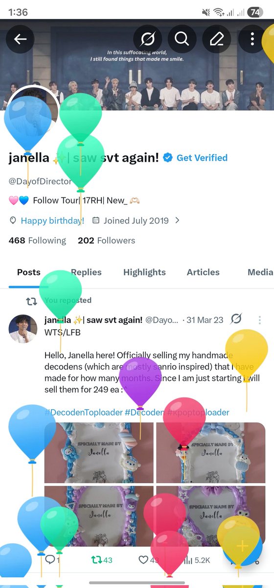 janella ✨️| saw svt again! tweet media