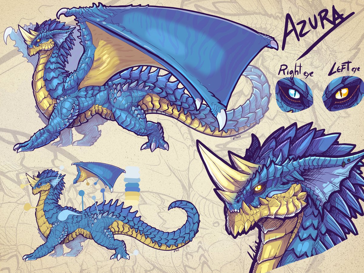 ⚡Azura The Azure Dragon⚡ | tweet media