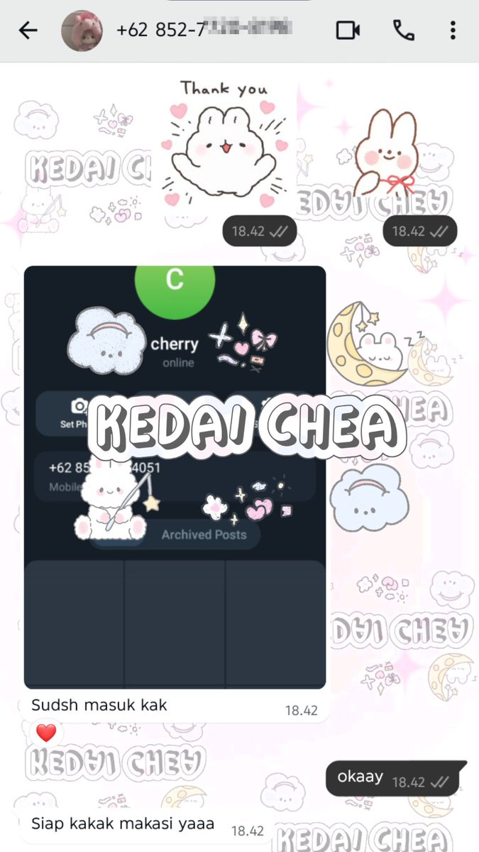 cheatesti's tweet photo. testimoni 1528 - 1531

verif YouTube 
nokos shopee
nokos tele
nokos Disney https://t.co/xHMAn9pvd2
