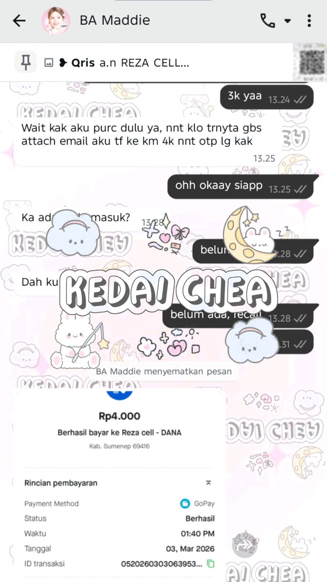 cheatesti's tweet photo. testimoni 1528 - 1531

verif YouTube 
nokos shopee
nokos tele
nokos Disney https://t.co/xHMAn9pvd2