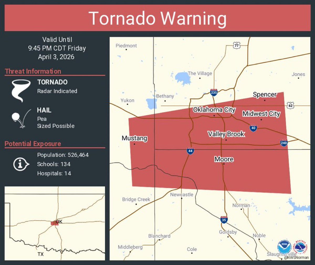 Ham_BklynWx's tweet image. Security footage shows power flashes from a possible tornado tonight , 2 miles east of OKC Airport , reports fences down and a trampoline on a power pole.

Damage was also reported near Oklahoma City Community College.

#okwx #oklahoma #tornado