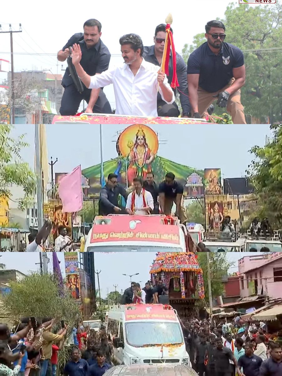 His Political Chapter Written &amp; Directed By God 🙏 <a href="/TVKVijayHQ/">TVK Vijay</a> 🦁