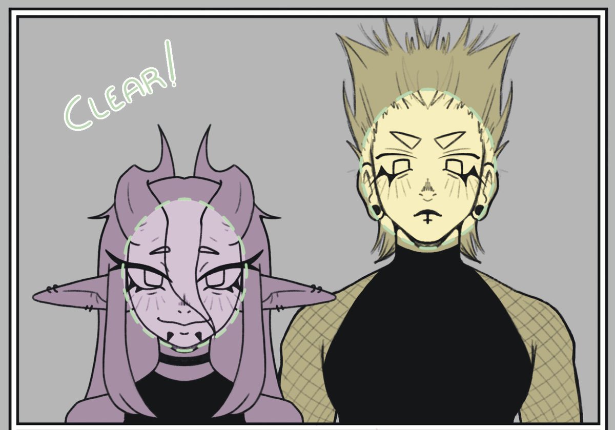 Chiochii__'s tweet photo. ASSUME THE POSITION TREND - Zurgares
.
.
I wanted to join this trend with my dnd oc's, Agares and Zur (Zur is my bf's oc) I love them with my whole life. They are such a cute couple. 💜💛
.
.
#trend #dndoc #purple #yellow #originalcharacter https://t.co/w1bbM7MZdI