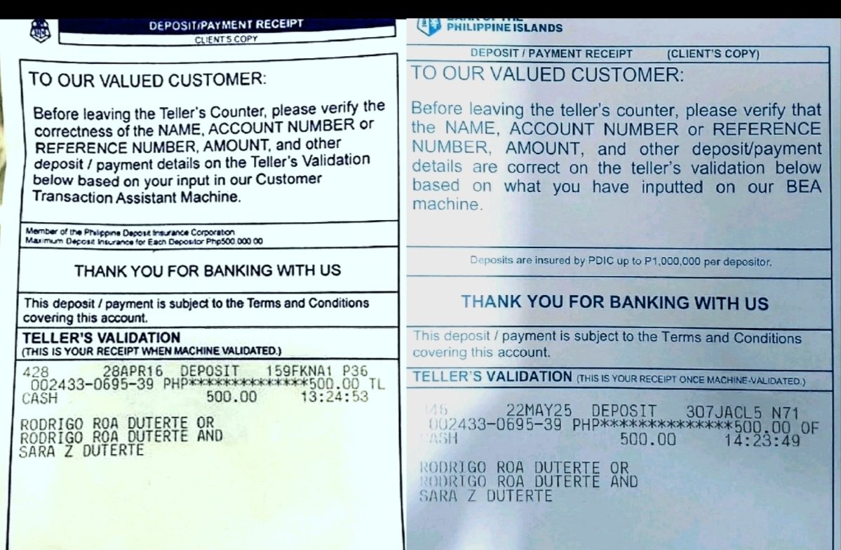 <a href="/vpsison/">Virgilio Sison</a> NO. It is Sara Duterte's camp who are panicking and are exhausting every means just to prevent erstwhile confidante Ramil Madriaga from testifying vs her and from opening the BPI joint bank account of Sara and Rodrigo in Doña J. Vargas Branch, Ortigas Ave., Pasig city.