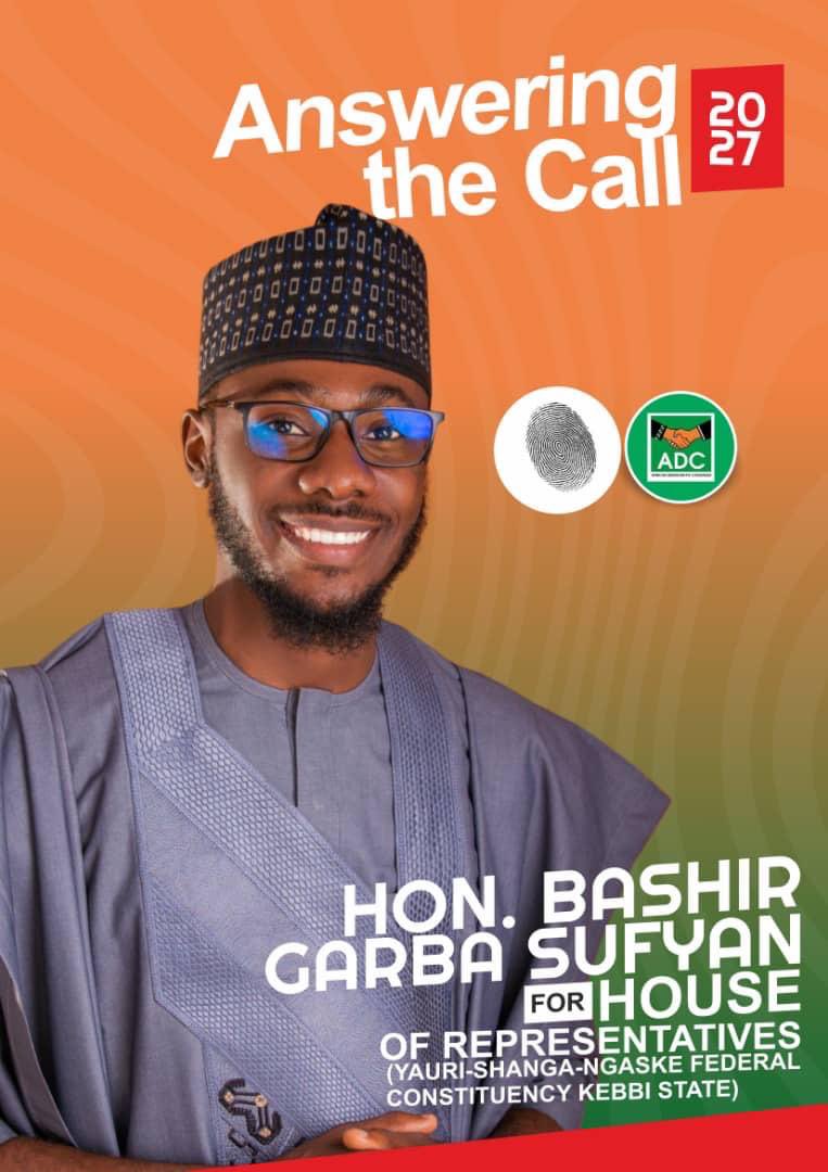 Na596Suleiman's tweet photo. @Bashir_GS is not just a leader — he is a movement of hope, progress, and true representation.
A vote for him is a vote for development, justice, and a brighter future for all.
The time is now. The choice is clear. 🗳️ #VoteBashirGarbaSufyan #NewNigeria #Leadership https://t.co/ol4shI3VV7
