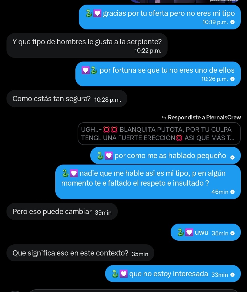 🤍Snake Paradise🖤 (off rol Temporalmente) tweet media