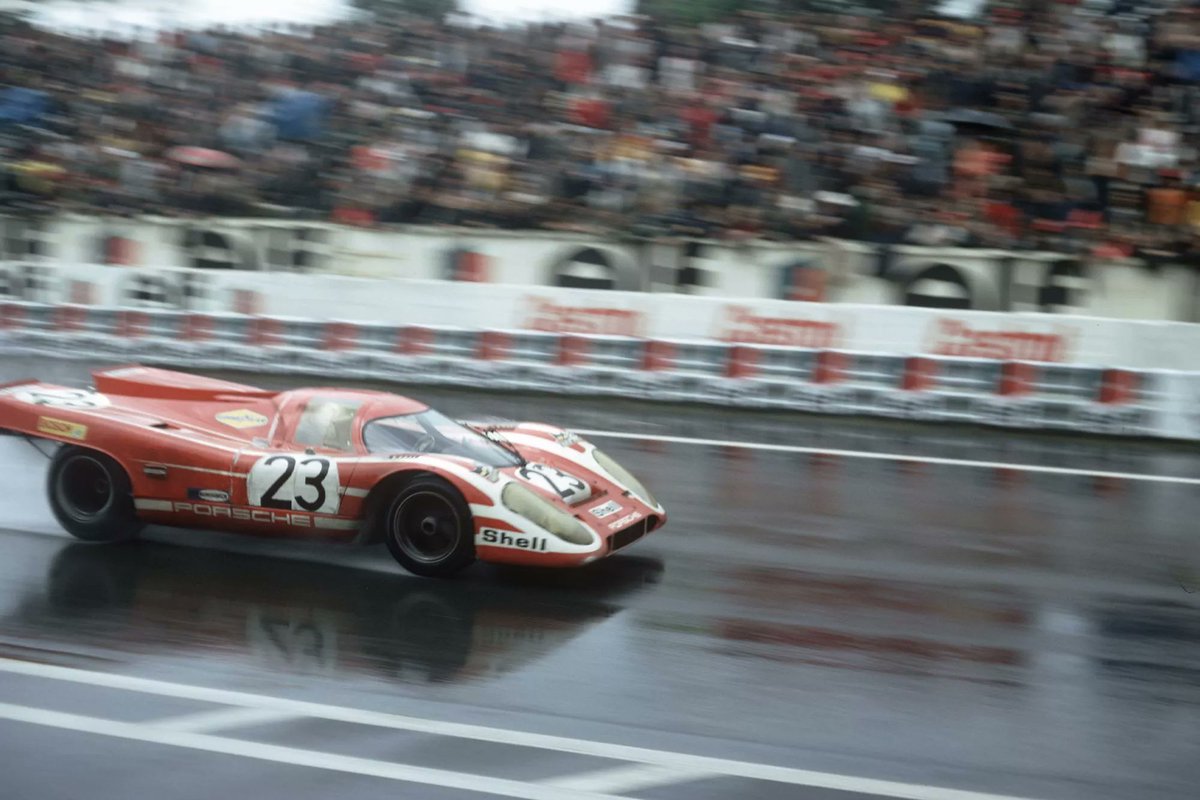 Josemivn's tweet photo. Hoy cumnple 86 años el piloto británico Richard 'Dickie' Atwood. 16 GP, un podio (Mónaco 1968), y 11 puntos, su mayor logro fue la victoria en las 24 Horas de Le Mans de 1970 con el Porsche 917K y Hans Herrmann de compañero. El primer Le Mans de Porsche. https://t.co/Ks7RungOy8
