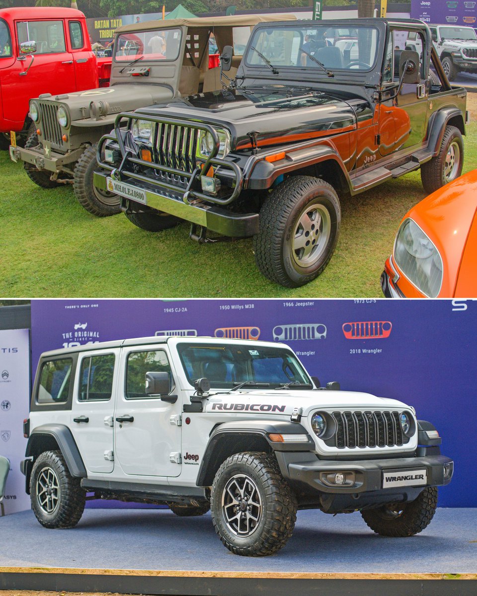 autocarindiamag's tweet image. BRANDED CONTENT ➡️ From the battlefield to the trail, capability has always been at Jeep's core. From the legendary Willys MB that started the tradition, to the tradition-breaking Wrangler YJ  were showcased at Autocar India's Modern Classic Rally 2026.
.
.
.
@JeepIndia #jeep