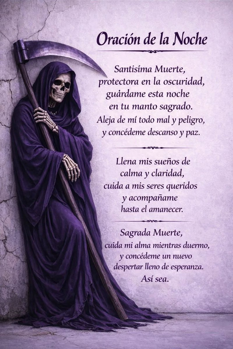 My Santa muerte tweet media