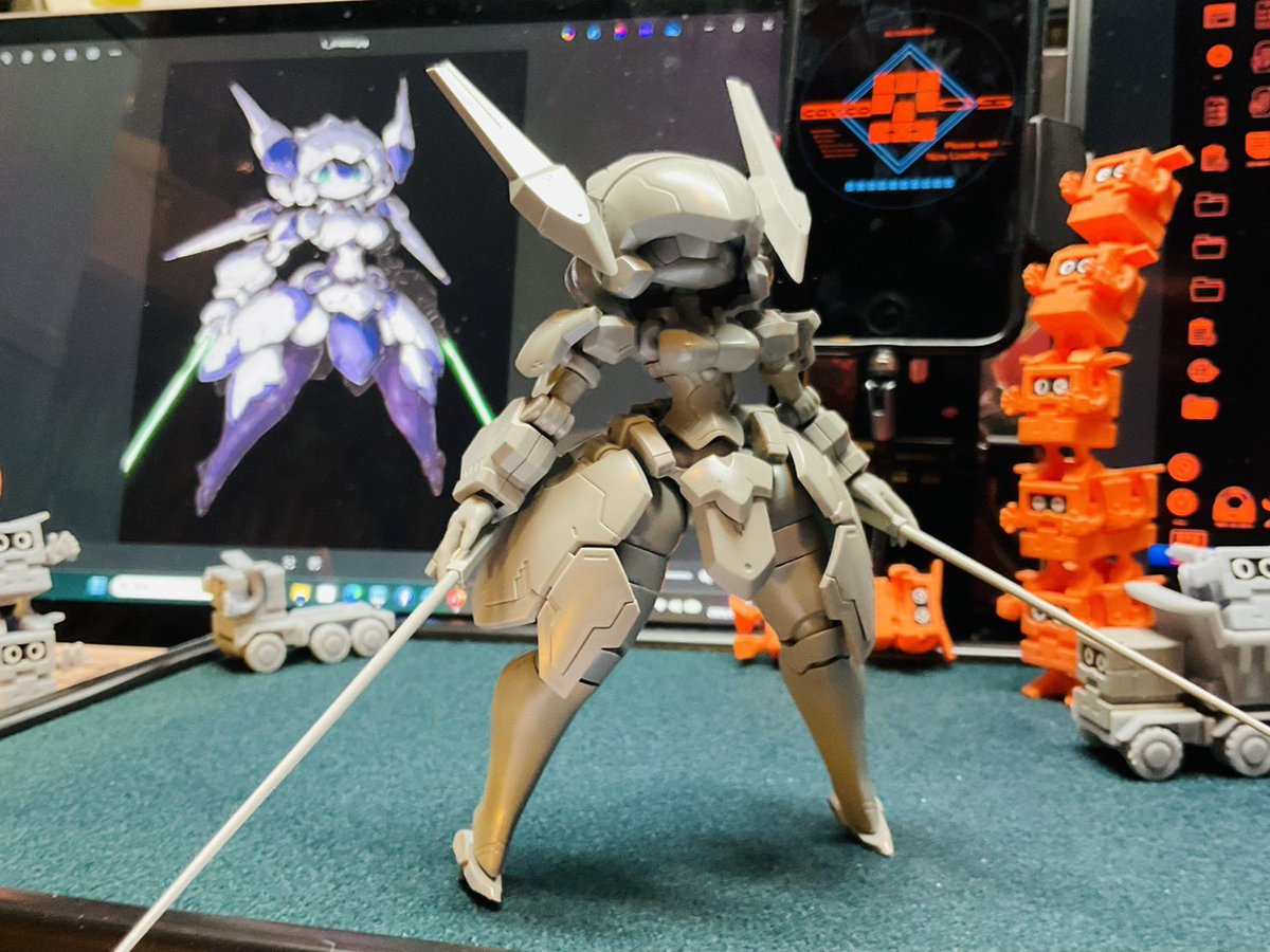 キャビコです。バスターメイデン テストショット公開! tweet media