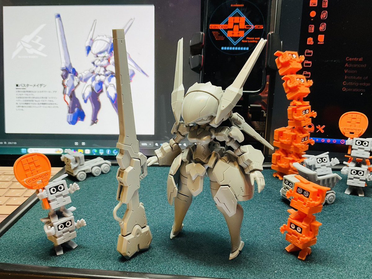 キャビコです。バスターメイデン テストショット公開! tweet media