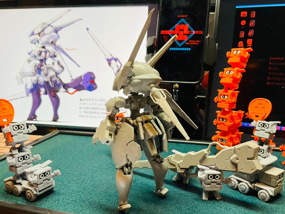 キャビコです。バスターメイデン テストショット公開! tweet media