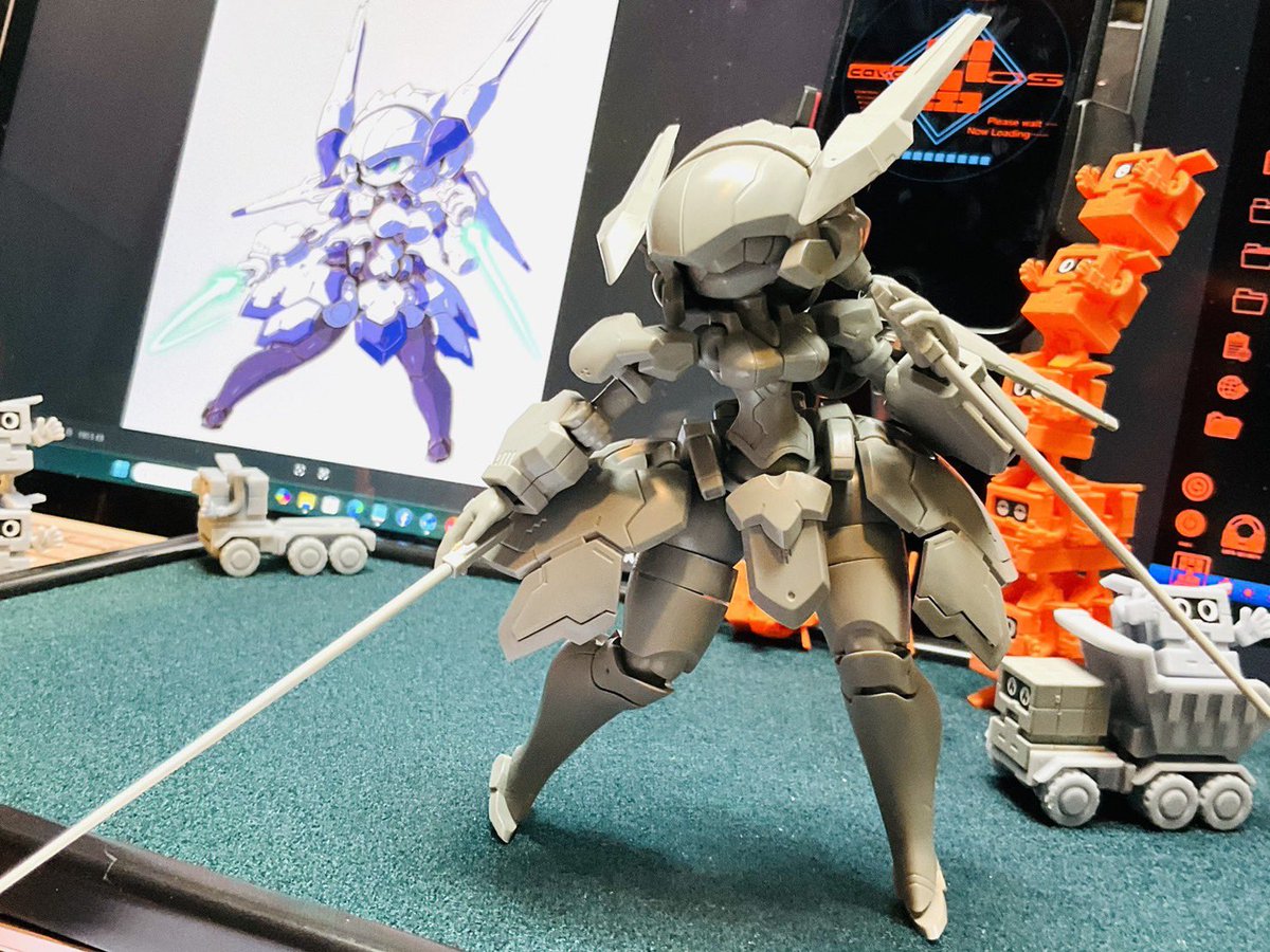 キャビコです。バスターメイデン テストショット公開! tweet media