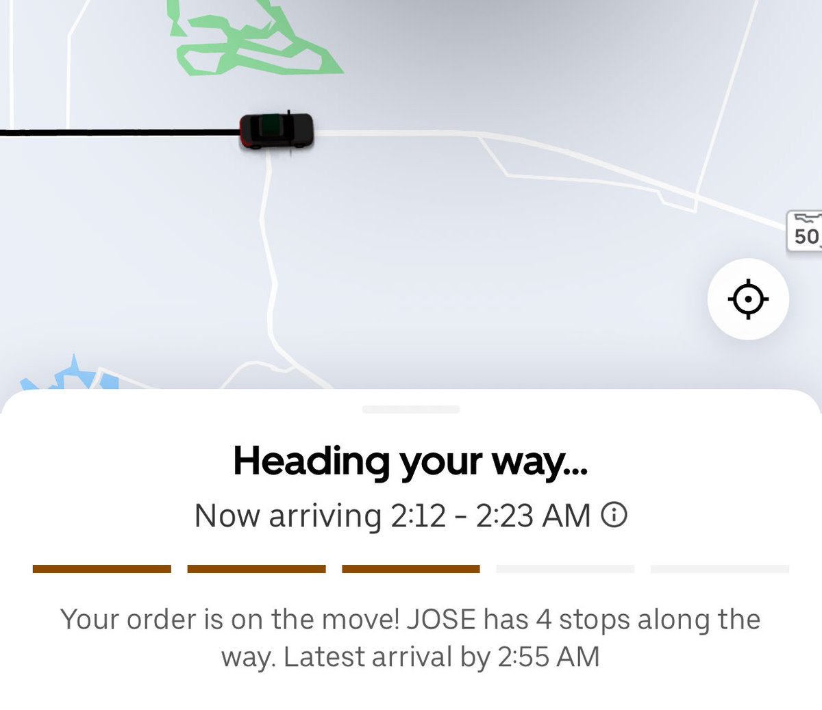 Bro…. 4 stops before my delivery and adding 30 minutes to my delivery time is INSANE!!!! <a href="/UberEats/">Uber Eats</a> how do yall expect food to be delivered hot and fresh when you allow this? Then having the audacity to make people bid on the priority delivery slot… yall have got to fix this