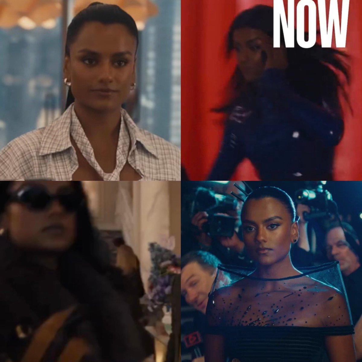 Good morning  to me💥✨️ amazing Simone as Amari in Devil Wears Prada 2 👠✨️👠