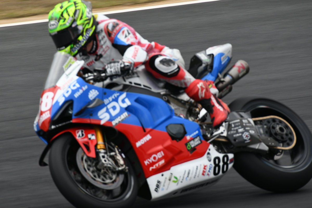 imaiseiichi's tweet photo. @DUCATI_KAGAYAMA 予選トップ　ポールポジション獲得おめでとうございます✨ https://t.co/JsnYIGYf9o