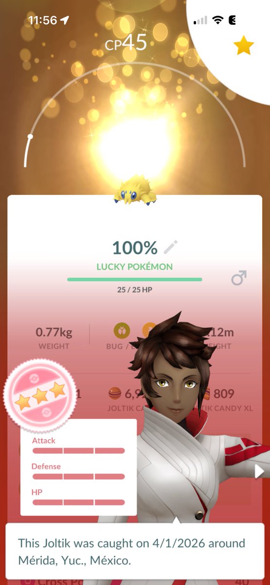 Hundo Raichu from a Research 
Hundo Joltic from a trade 
0 Hundo Mimikyu jaja 😆
#PokemonGo #PokemonGoApp