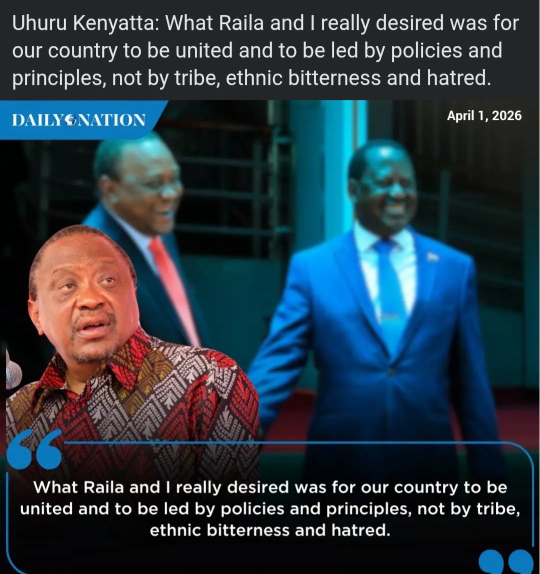 ithagu1's tweet image. #TRIBAL..
#ETHNICITY..
#BITTERNESS..
#HATRED..

UHURU WAS ADDRESSING ONE MAN WHO HAS NO AGENDA BUT TRIBALISM-BITTERNESS &amp;amp; HATRED....
THE WHO WORLD KNOWS WHO THAT IS....