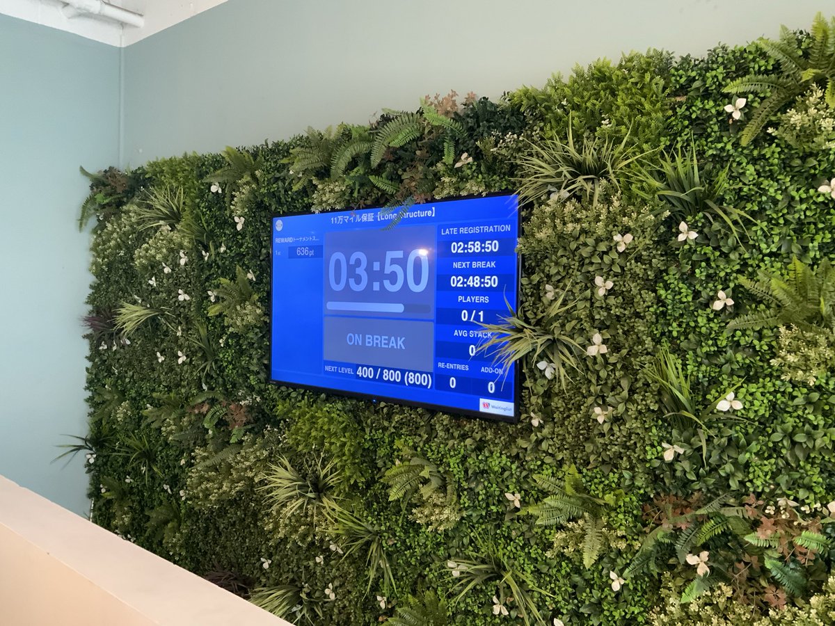 代官山 PokerRoom P3 tweet media