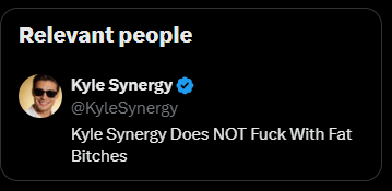 Kyle Synergy tweet media