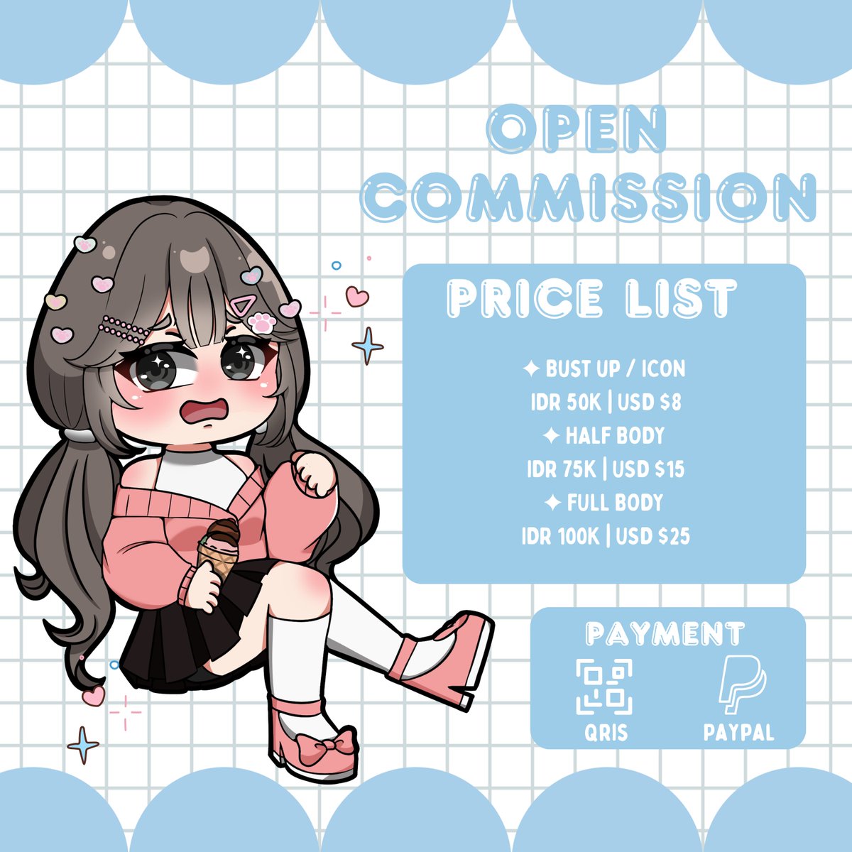 Nanorin ||Open Commission||🩵 tweet media