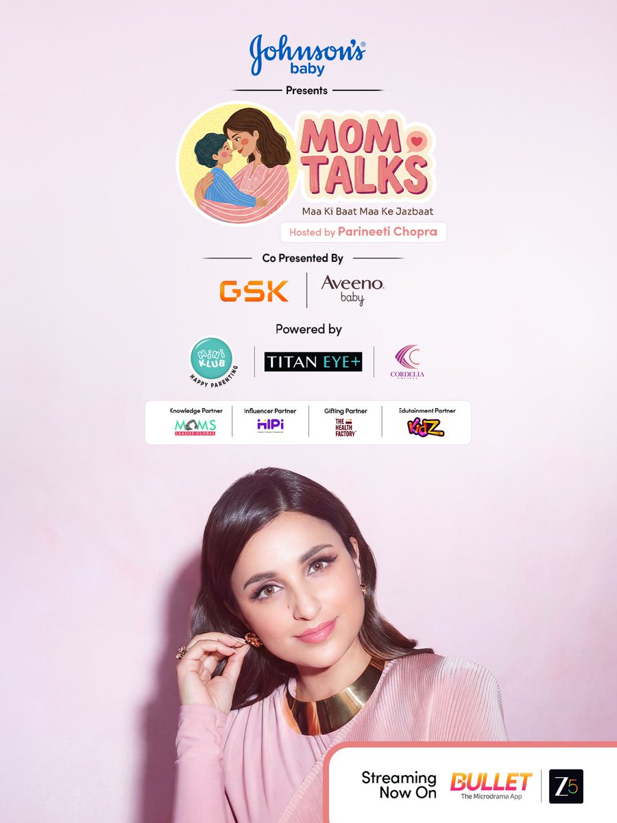 ZEE5India's tweet image. Get ready for all the real talk on babies, bodies and everything they don’t prep you for 👶🏻

Watch #MomTalks now on #ZEE5 and #BULLETMicroDramaApp

#MomTalksonZEE5 #MomTalksonBULLET