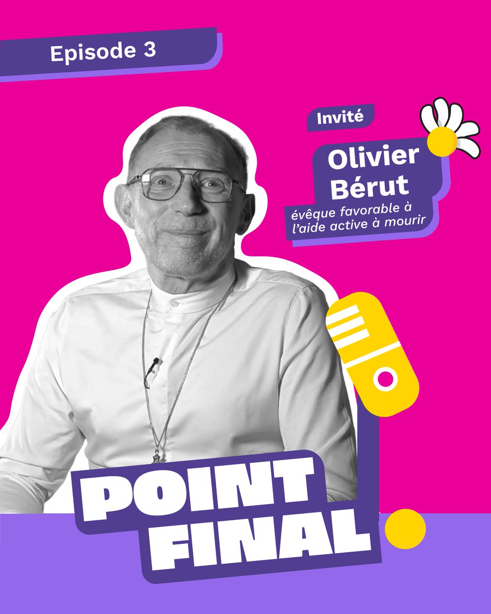 ADMDFRANCE's tweet image. ⛪️ 87 % des #catholiques approuvent la proposition de loi sur l'aide à mourir. (@IfopOpinion)
🎙️ Entre conviction intime et engagement, Olivier Bérut interroge les certitudes et ouvre un dialogue sans détour. Ici, on écoute, on questionne, et surtout, on comprend. #Religion