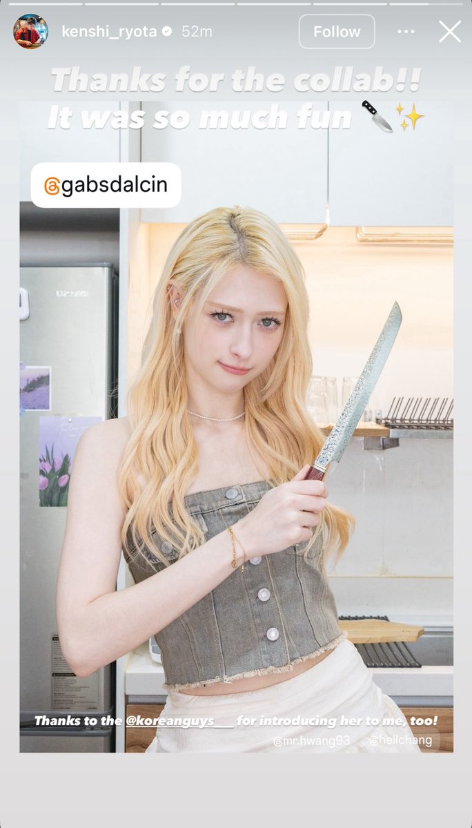 Gavi doing a collab with a craftsman Chef was not on my 2026 bingo card but I’m happy to see it 🤎🤭
#BLACKSWAN #GABI #RYOTA