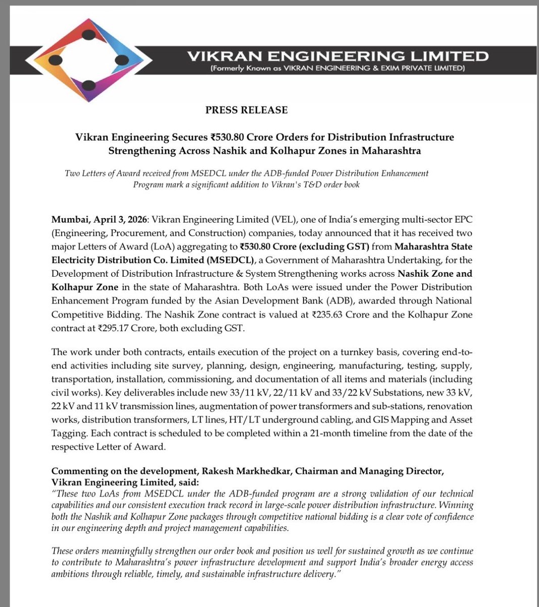 SABARI SECURITIES tweet media
