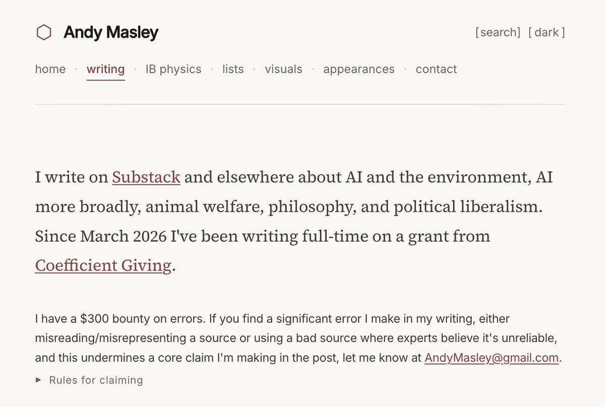Andy Masley tweet media