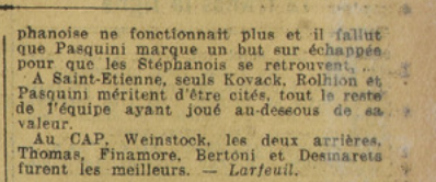 pilia_albert's tweet photo. 📚#ASSE #90ans épisode 70
Le 5 avril 1936, sans vraiment convaincre, l'ASSE s'est distinguée face au CA Paris à Geoffroy-Guichard avec notamment trois buts en un quart d'heure (5-2).
Ignace Tax a inscrit un doublé et les Verts peuvent toujours croire à la montée en D1. https://t.co/2zrTk8PRhs