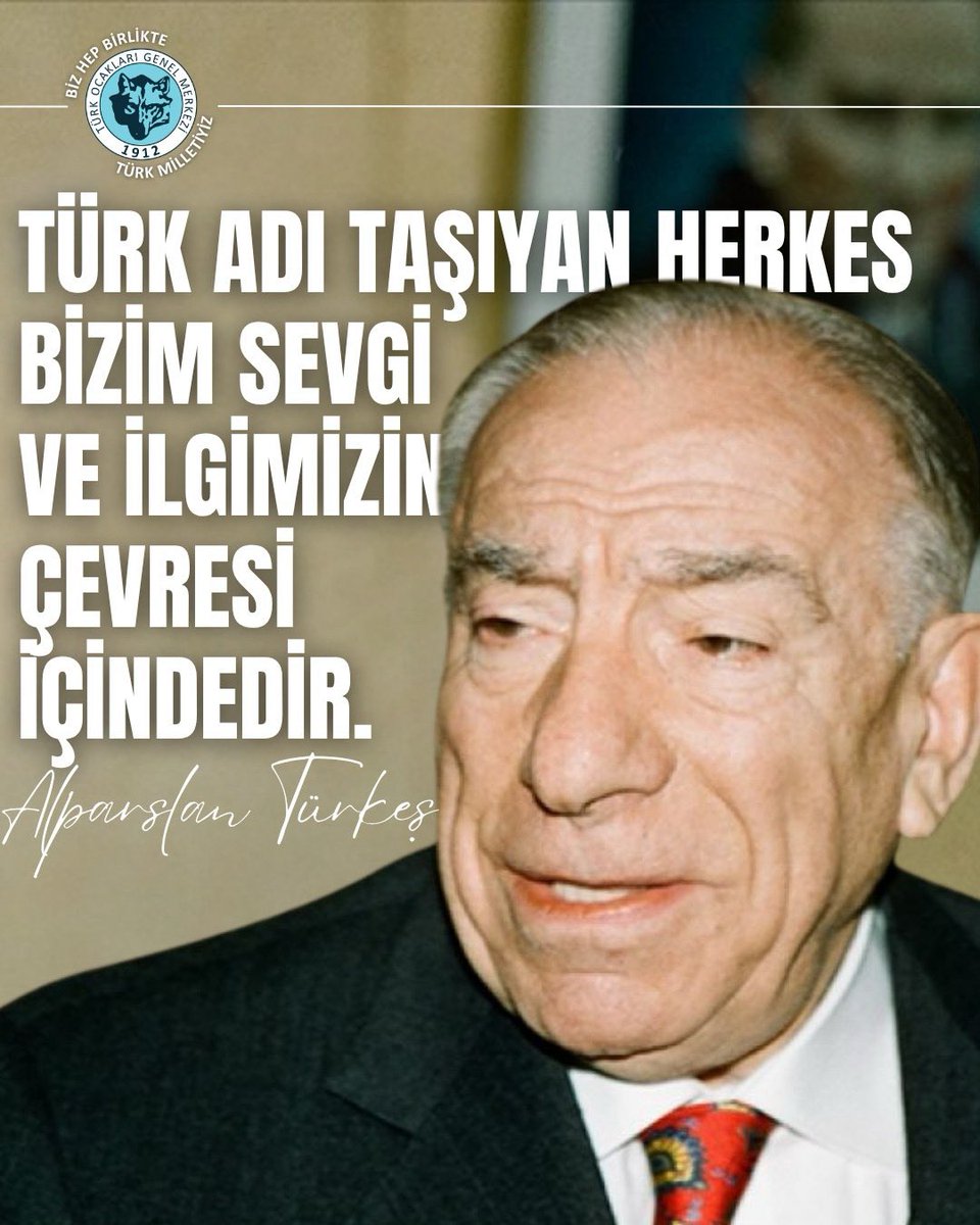 “Türk adı taşıyan herkes bizim sevgi ve ilgimizin çevresi içindedir.”