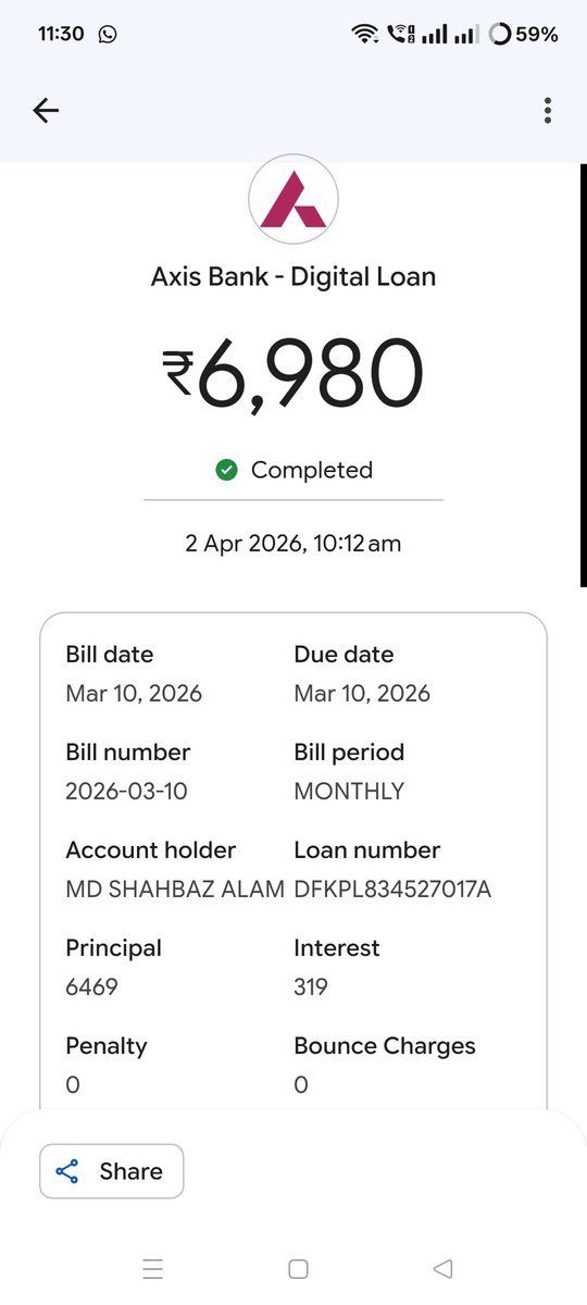 MdA75354's tweet photo. Why isn't the bank removing the penalty, even after I have paid the EMI every month, @AxisBank  bank service is disappointing, Even after all this time, no solution has been found.
@AxisBankSupport 
@RBI https://t.co/VbXiAorNVX