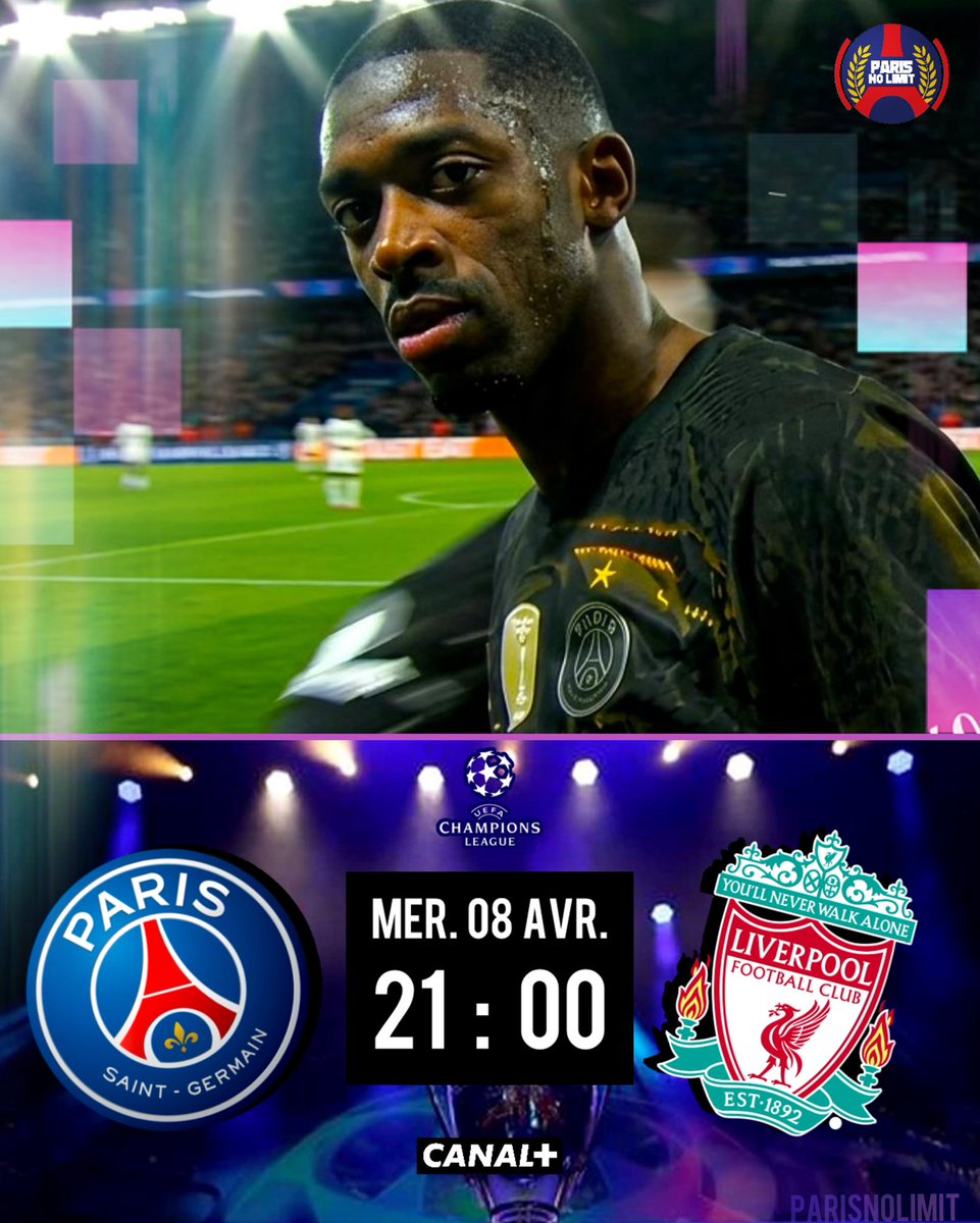 ❤️💙🏆🔥 NEXT MATCH :

PSG 🇫🇷⚔️🏴󠁧󠁢󠁥󠁮󠁧󠁿 LIVERPOOL