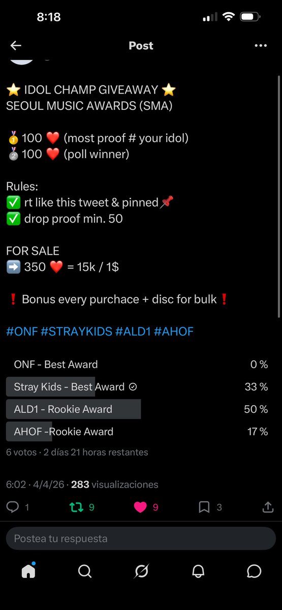 Andrea_lvarez's tweet photo. @insellkvote #straykids https://t.co/iyua2ych3i