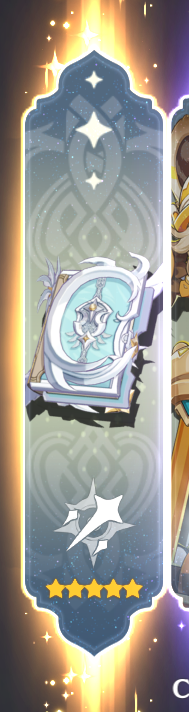 fwipu's tweet photo. escoffier weapon, 130 pulls... :( #GenshinImpact https://t.co/FtErtisGg2