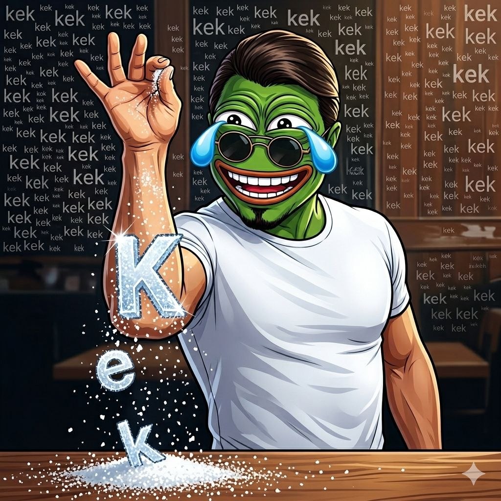 TreTrillionsSol's tweet photo. $kek is a strong narrative with a great team, this low mc is 100% on the trenches, massive fumble by holders

This is a minimum 250k narrative all day.

BiK1ZYn4zhG6HXjVXNCEvs6qyTkGkrukrGVAvoBLpump https://t.co/931WDHQhM9