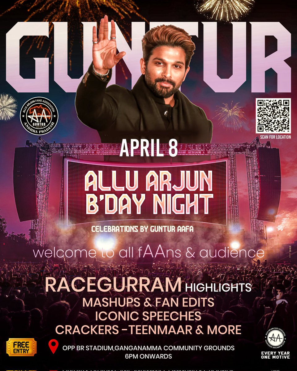 AlluArjun Fans Association Guntur tweet media