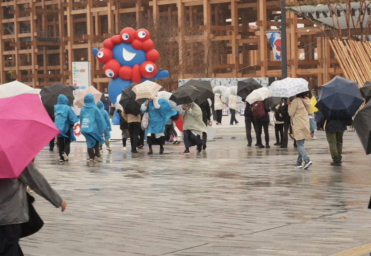 とらびと@万博速報 tweet media