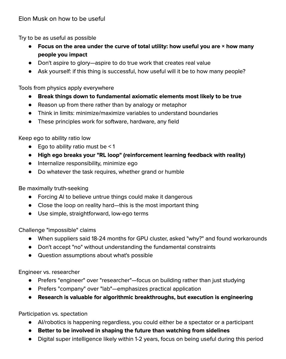 إيلون ماسك كشف حرفيًا عن أسرع طريقة لتصبح شخصًا لا يمكن الاستغناء عنه في عصر الذكاء الاصطناعي👇🏼