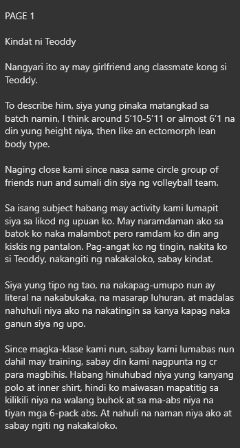 AlterOfan83223's tweet photo. Pinaglaruan muna ang bola ng Volleyball teammate bago pumunta sa practice

Page 1
Sender: Classmate na Maasikaso  

#ConfessionOfanAlter884
#Classmate https://t.co/hmWF03YKel