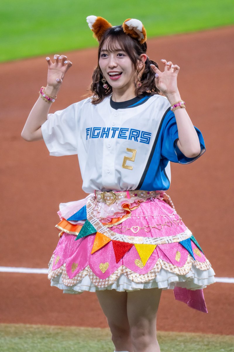 rorochan0110's tweet photo. ガオー🩷
キツネおはる可愛い🩷
#超とき宣
#とき宣
#小泉遥香
#エスコン https://t.co/f7Hi8cdT4o